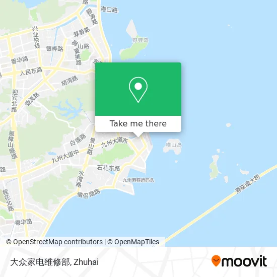 大众家电维修部 map
