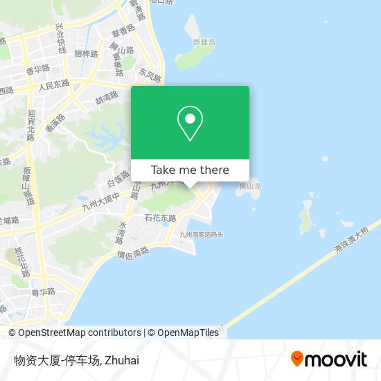 物资大厦-停车场 map