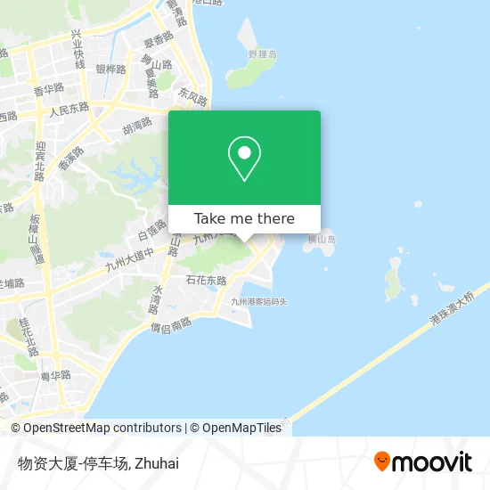 物资大厦-停车场 map