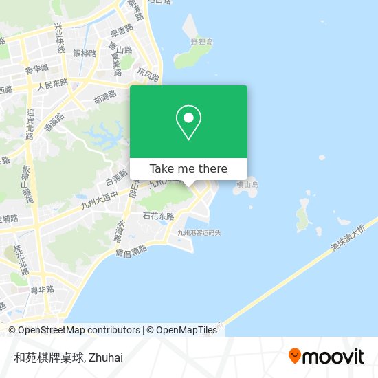 和苑棋牌桌球 map