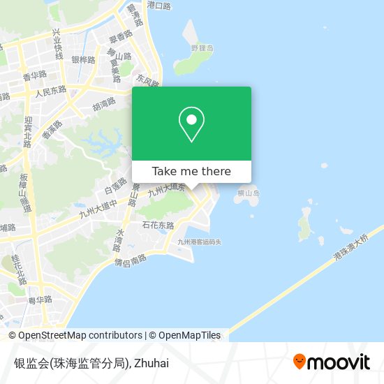 银监会(珠海监管分局) map
