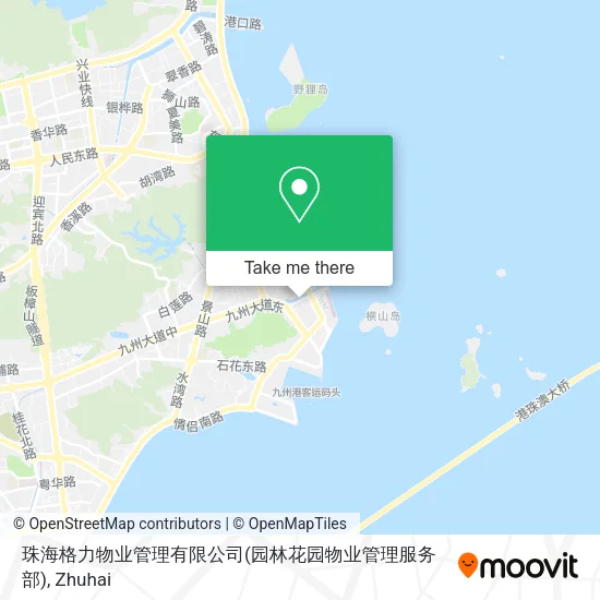 珠海格力物业管理有限公司(园林花园物业管理服务部) map
