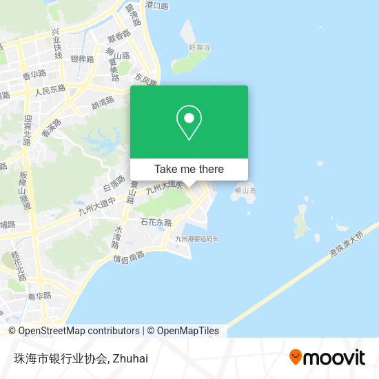 珠海市银行业协会 map