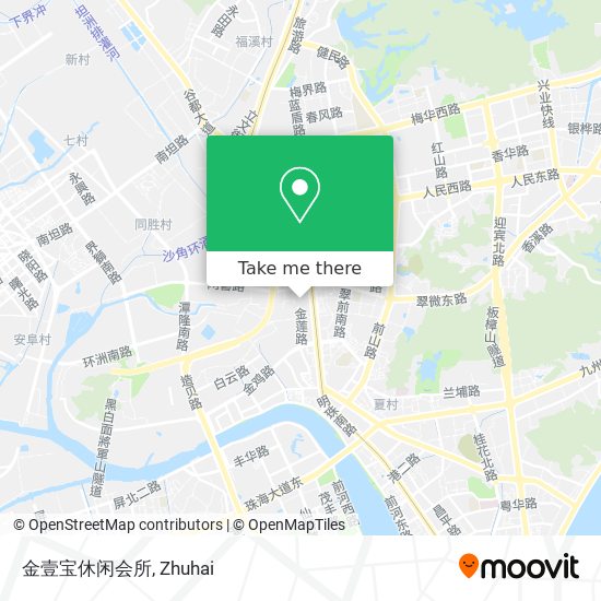 金壹宝休闲会所 map