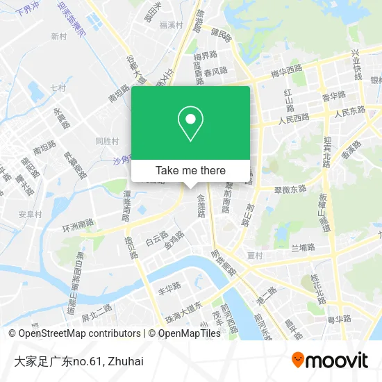 大家足广东no.61 map