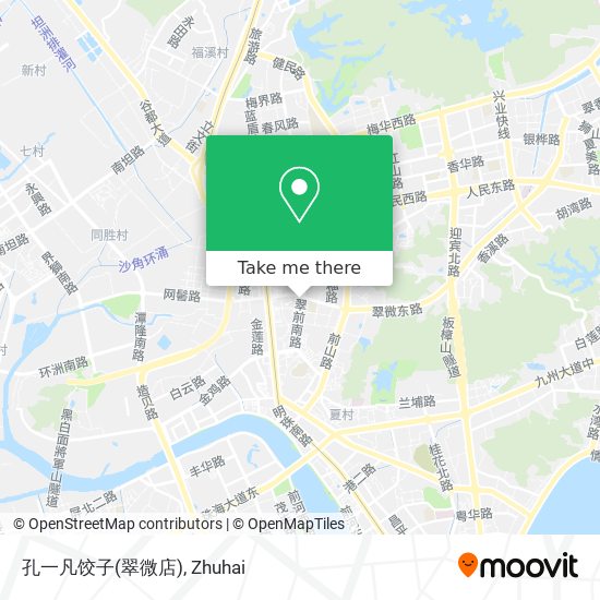 孔一凡饺子(翠微店) map