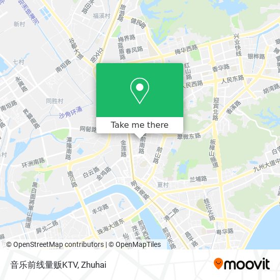 音乐前线量贩KTV map