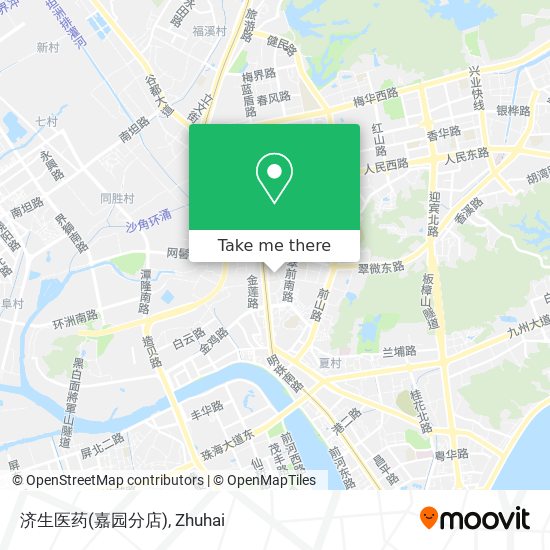 济生医药(嘉园分店) map