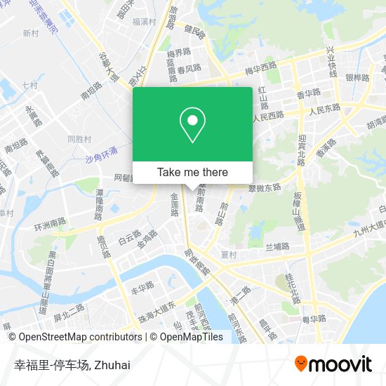 幸福里-停车场 map