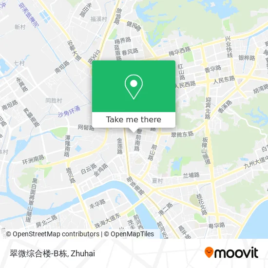 翠微综合楼-B栋 map