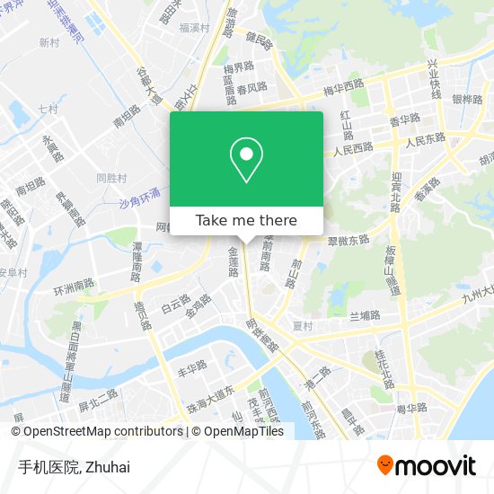 手机医院 map