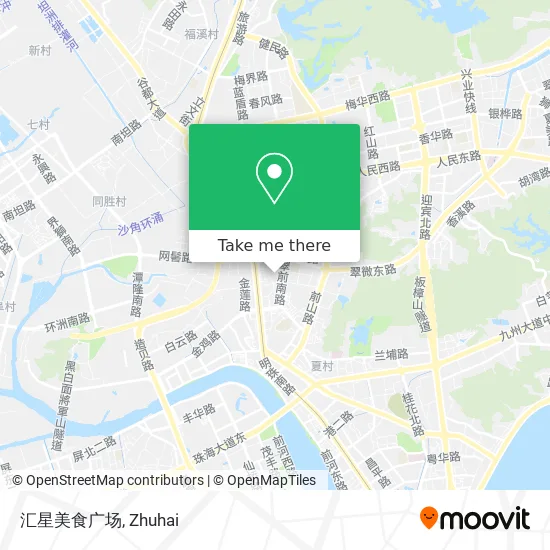 汇星美食广场 map