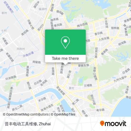 晋丰电动工具维修 map