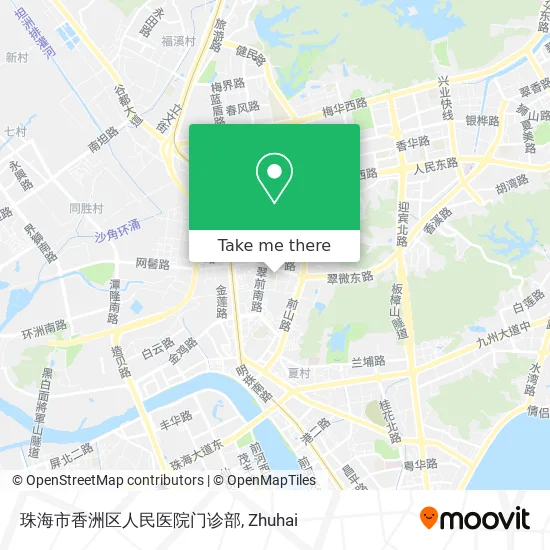 珠海市香洲区人民医院门诊部 map