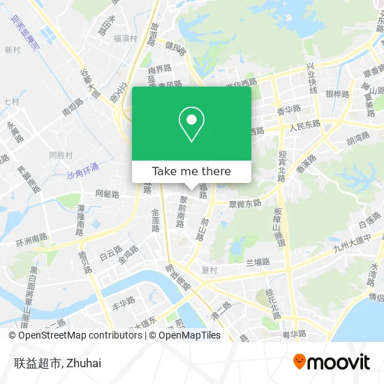 联益超市 map