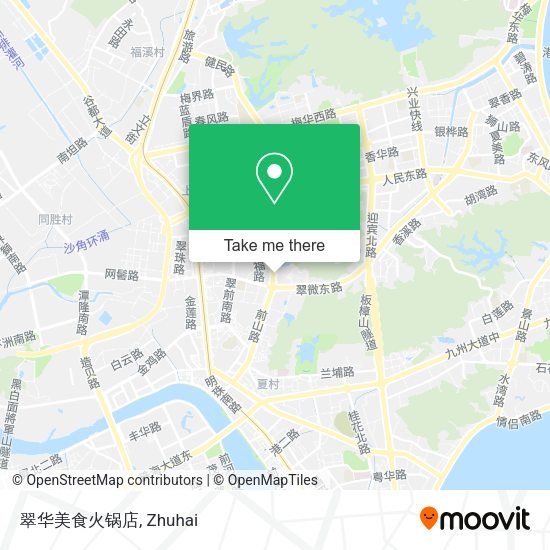 翠华美食火锅店 map