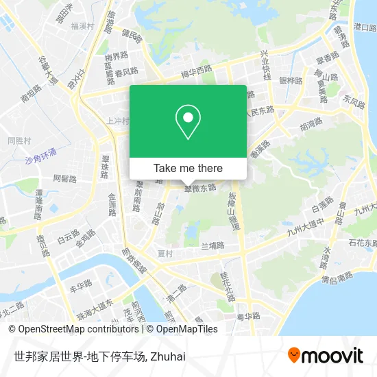 世邦家居世界-地下停车场 map