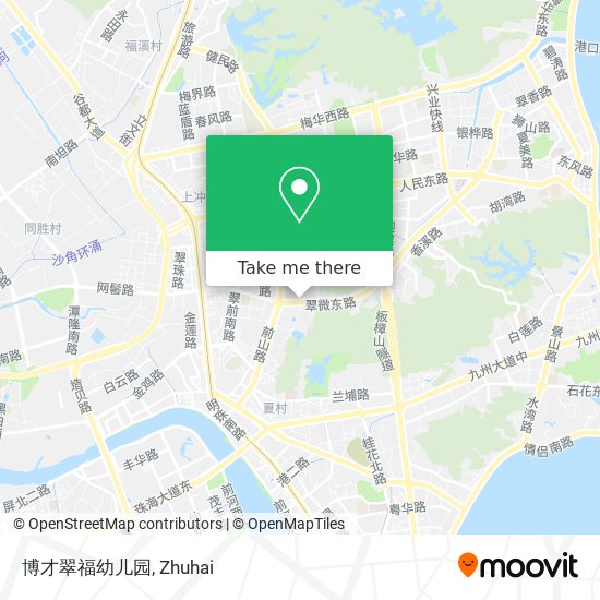 博才翠福幼儿园 map