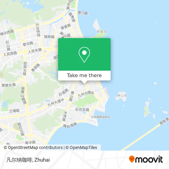 凡尔纳咖啡 map