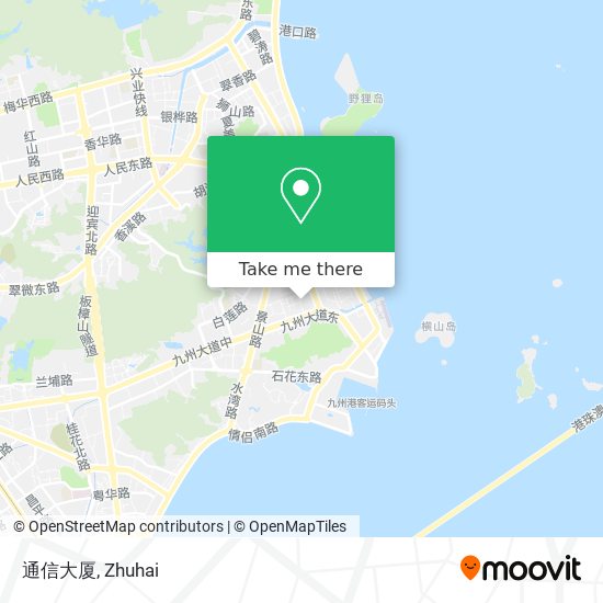 通信大厦 map