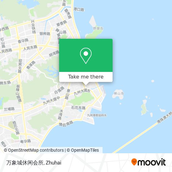 万象城休闲会所 map