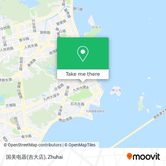 国美电器(吉大店) map