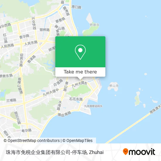 珠海市免税企业集团有限公司-停车场 map
