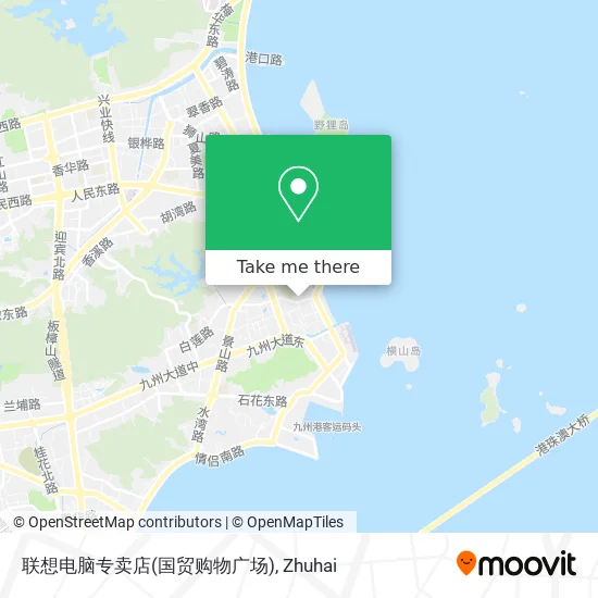 联想电脑专卖店(国贸购物广场) map