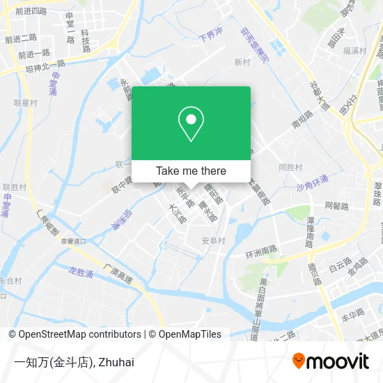 一知万(金斗店) map