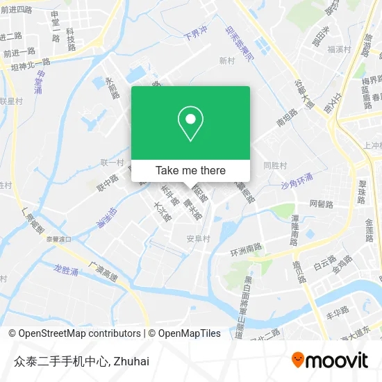 众泰二手手机中心 map