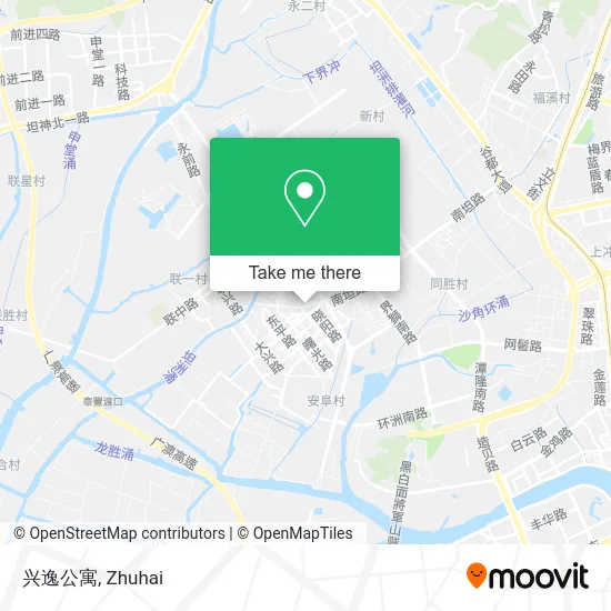 兴逸公寓 map