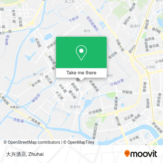 大兴酒店 map