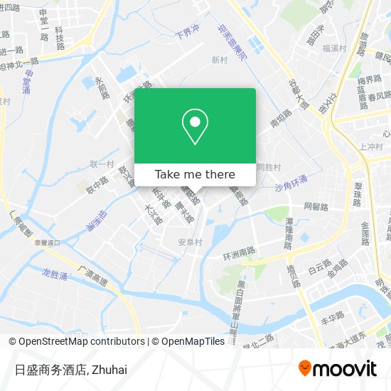 日盛商务酒店 map