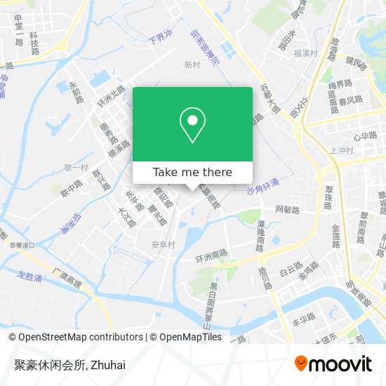 聚豪休闲会所 map