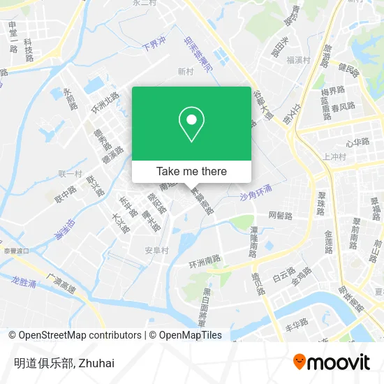 明道俱乐部 map