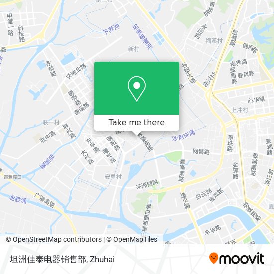 坦洲佳泰电器销售部 map