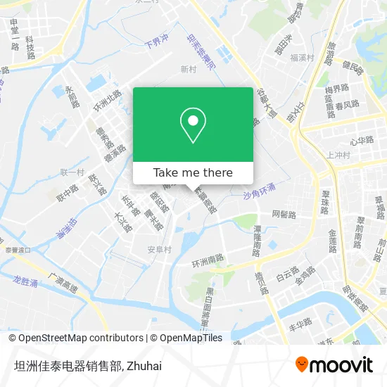 坦洲佳泰电器销售部 map