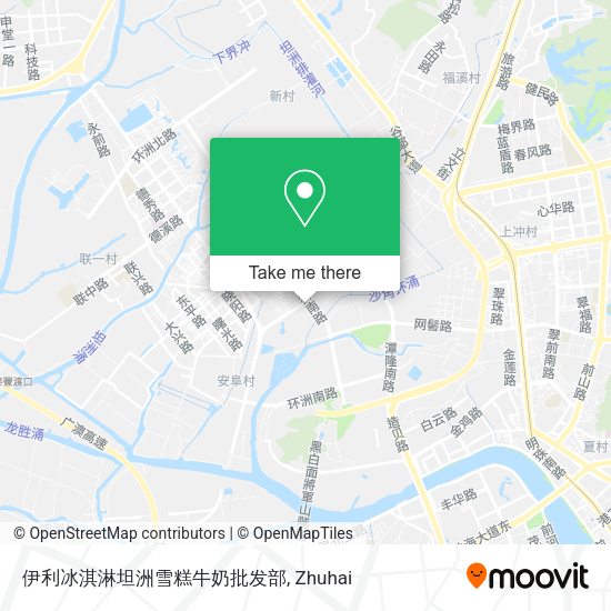 伊利冰淇淋坦洲雪糕牛奶批发部 map