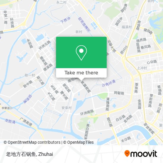 老地方石锅鱼 map