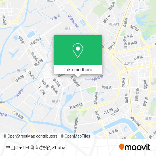 中山Ca-TEL咖啡旅馆 map
