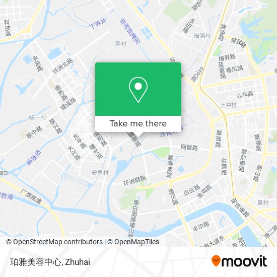 珀雅美容中心 map
