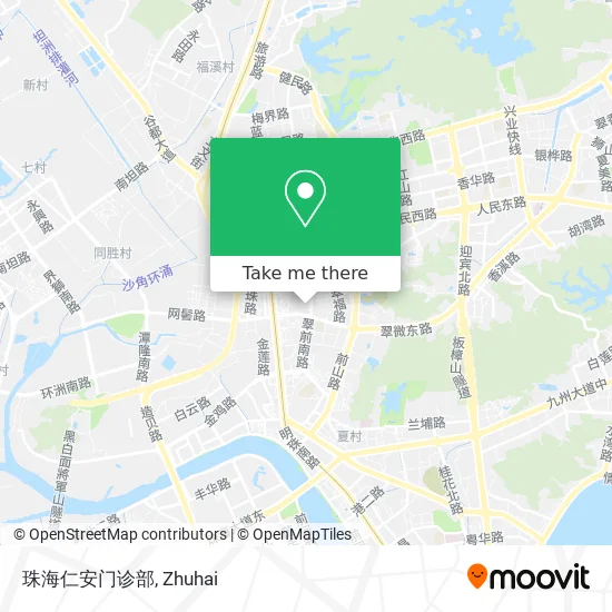 珠海仁安门诊部 map