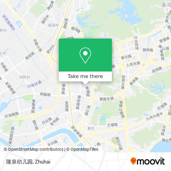 隆泉幼儿园 map