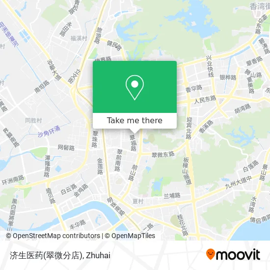 济生医药(翠微分店) map