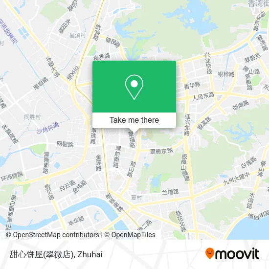 甜心饼屋(翠微店) map
