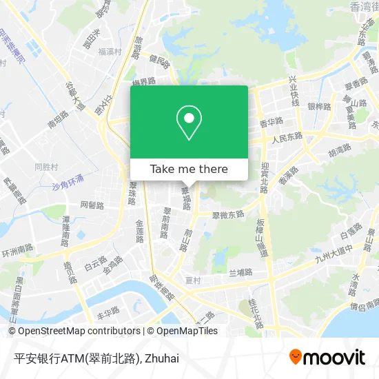 平安银行ATM(翠前北路) map