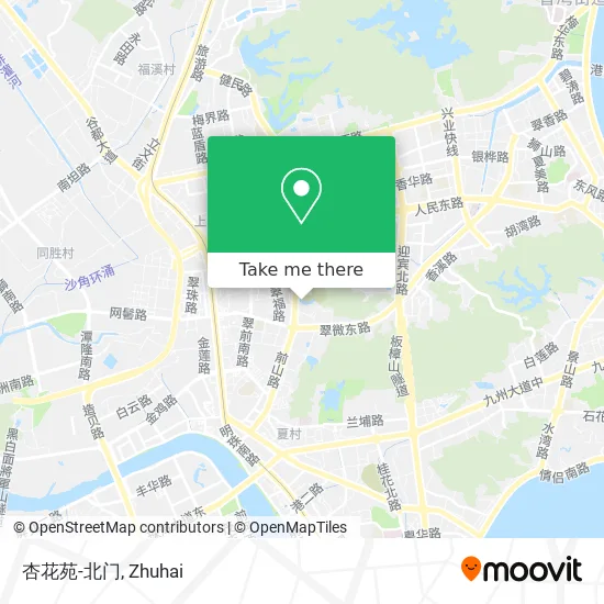 杏花苑-北门 map