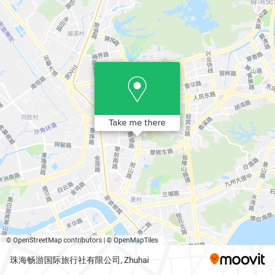 珠海畅游国际旅行社有限公司 map