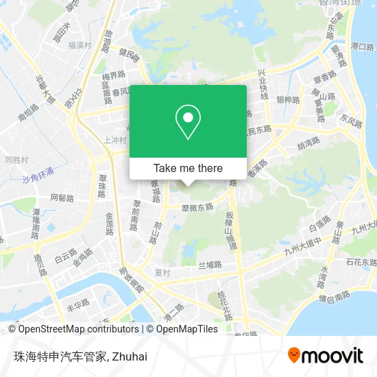 珠海特申汽车管家 map