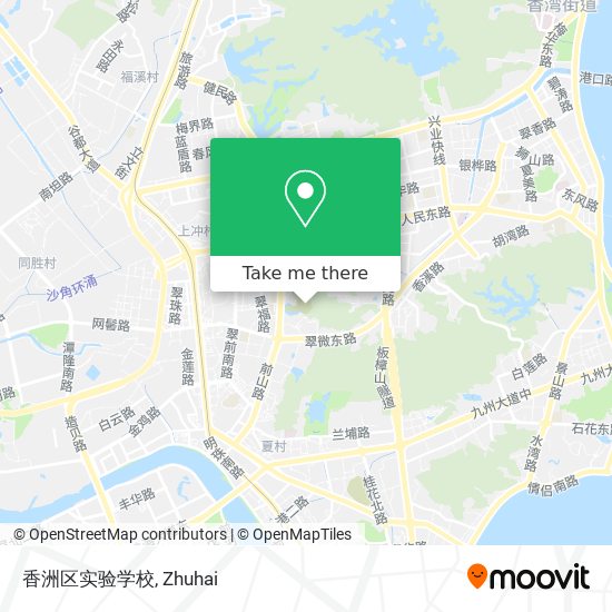 香洲区实验学校 map
